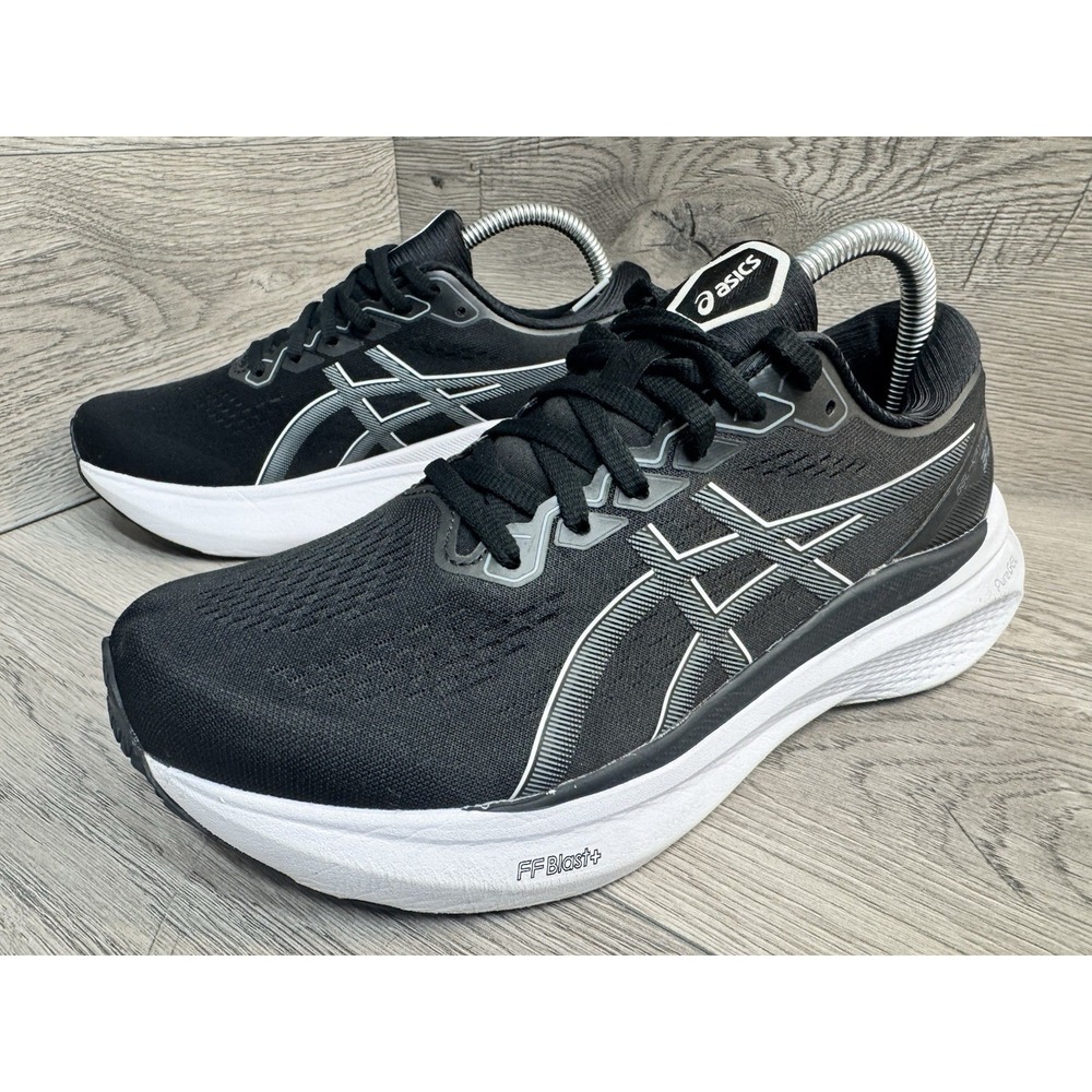 ASICS Gel-Kayano 30 Womens Size 9 M Black White Athletic Sneaker Shoes 1012B357 - Picture 2 of 12